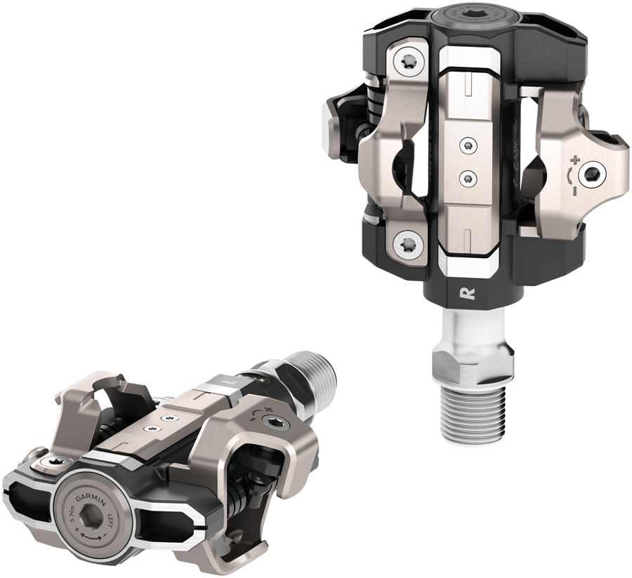 Garmin Rally XC110 Power Meter Pedals - Dual Sided Clipless, Alloy
