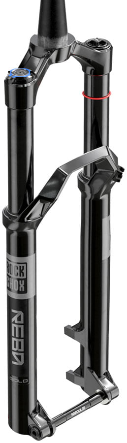 RockShox Reba Gold Isolator RL Suspension Fork - 29", 130 mm, 15 x 110 mm, 44 mm Offset, Gloss Black, 3P Crown, B1