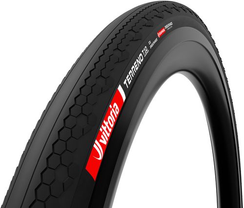 Vittoria Terreno T10 Hardpack Tire - 700 x 32, Tubeless, Folding, Black, Cyclocross Endurance, G2.0