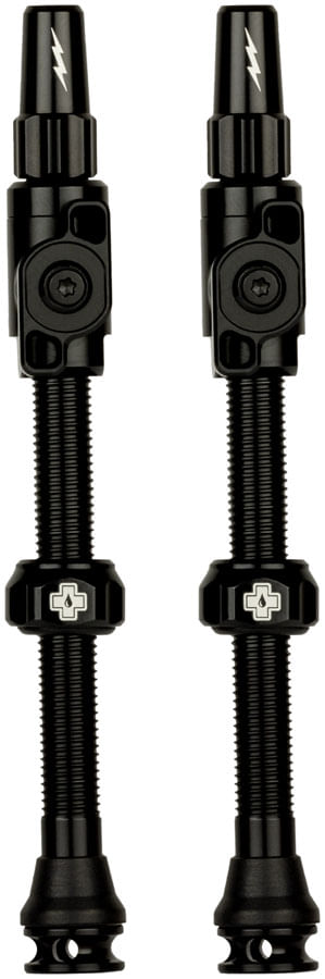 Muc-Off Big Bore Lite Tubeless Valve Stems - XLarge, 60mm, Black