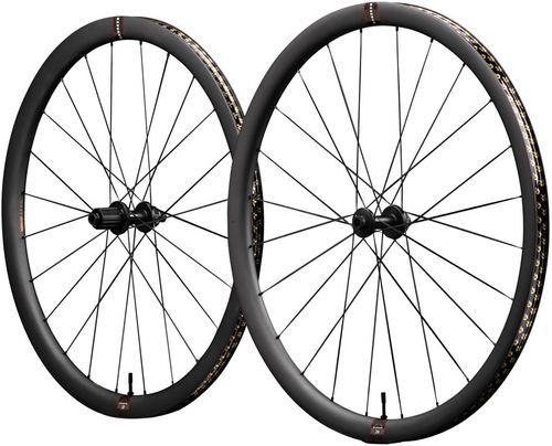 Reserve Wheels Reserve 34/37 Turbulent Aero Wheelset - 700, 12 x 100/12 x 142, Center-Lock, XDR/HG11, Carbon SL, DT180