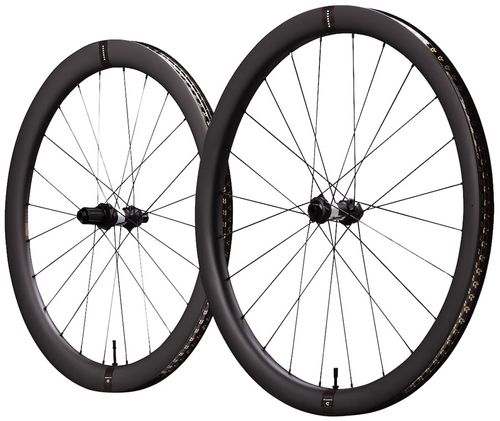 Reserve Wheels Reserve 42/49 Turbulent Aero Wheelset - 700, 12 x 100/12 x 142, Center-Lock, HG11, Carbon, DT240