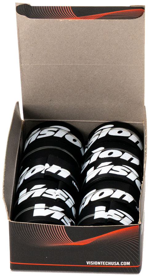 Vision Rim Strips, 700c x 18mm, Box of 10 - Black | FastStore PDP