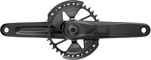 SRAM Eagle 70 T-Type Wide Crankset - 160mm, 12-Speed, 32t Chainring, Direct Mount, 2-Guards, DUB Spindle Interface, Black
