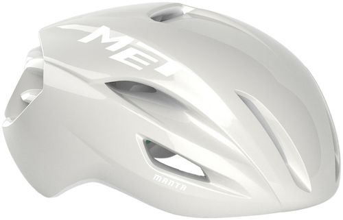 MET Manta Limited Edition Helmet - Absolute White, Medium