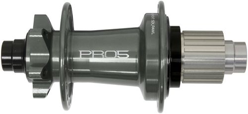 Hope Pro 5 Rear Hub - 12 x 148mm, 6-Bolt, Micro Spline, Smoke, 32H