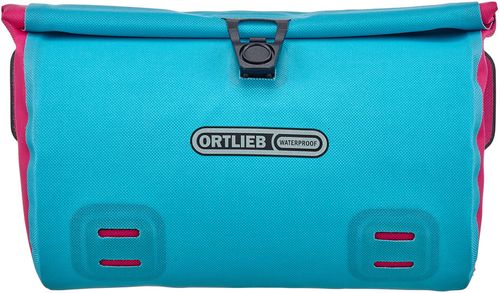Ortlieb Velo-Sling Handlebar Bag - 3L, Cyber Blue/Pink
