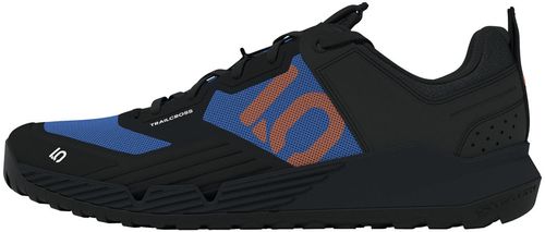 Five Ten Trailcross XT Flat Shoes - Men's, Core Black/Pure Orange/Ray Blue, 12