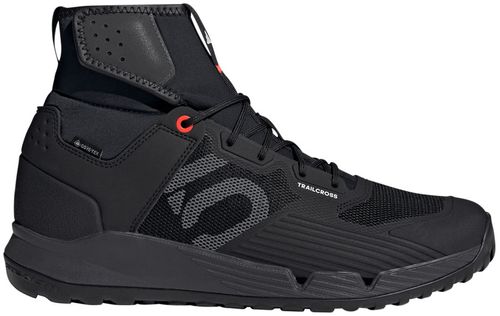 Five Ten Trailcross GTX Flat Shoes - Men's, Core Black / Gray / Solar Red 8