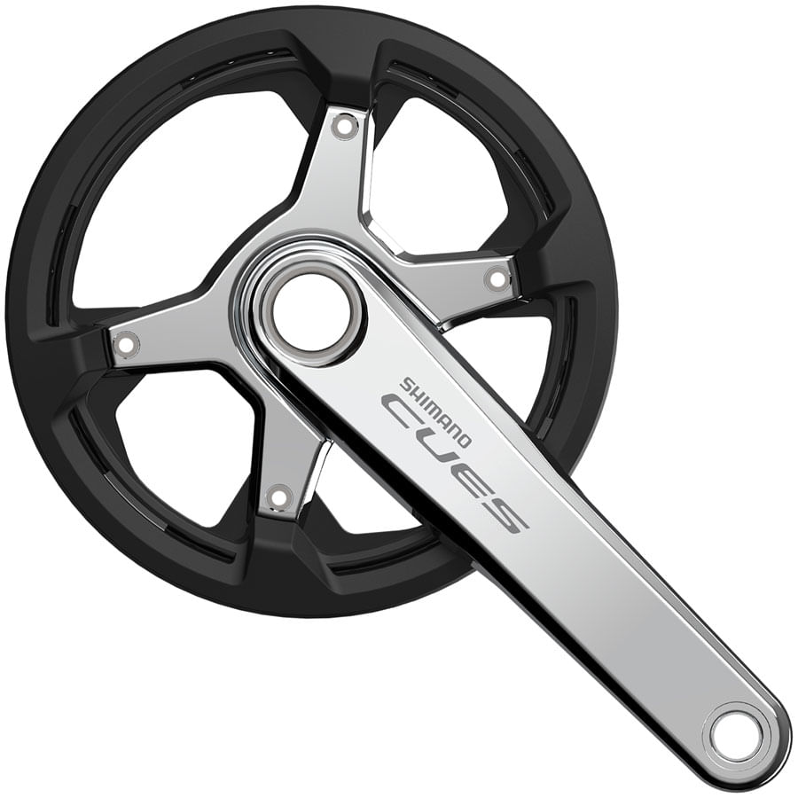 Shimano CUES FC-U6030-1 Crankset - 170mm, 9/10/11-Speed, 40t with 