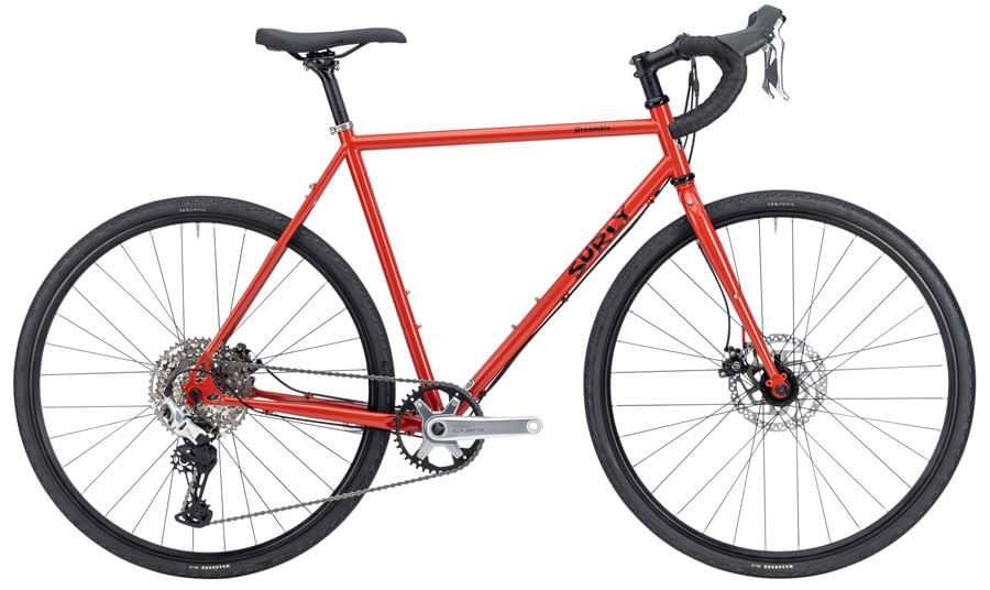 Surly Preamble Drop Bar Bike - 650b, Steel, Red Hot Cheddar, X 