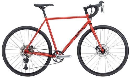 Surly Preamble Drop Bar Bike - 650b, Steel, Red Hot Cheddar, Small