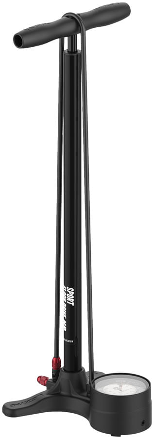 Lezyne Sport Floor Drive 3.5 Pump - Black