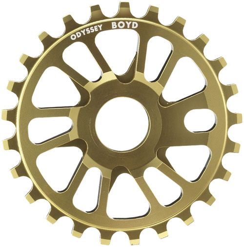 Odyssey Boyd Sprocket - 28t, CNC Machined 7075-T6 Aluminum, Coffee