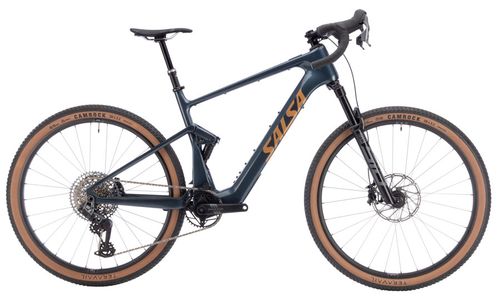 Salsa Wanderosa C Rival GX AXS Transmission Ebike - 29", Carbon, Charcoal, X-Small