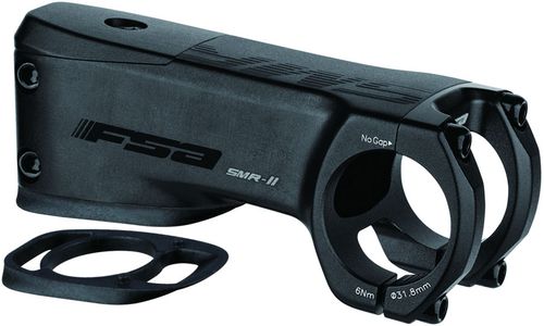 Full Speed Ahead NS SMR-II Stem - 130mm, 31.8mm Clamp, -10, 1 1/8", Alloy, Black