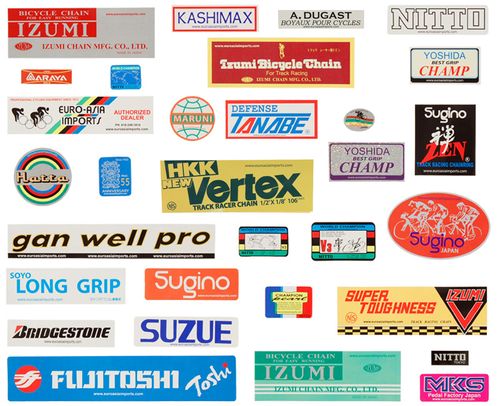 Euro-Asia Sticker Decal Pack - Japanese - Track Racing