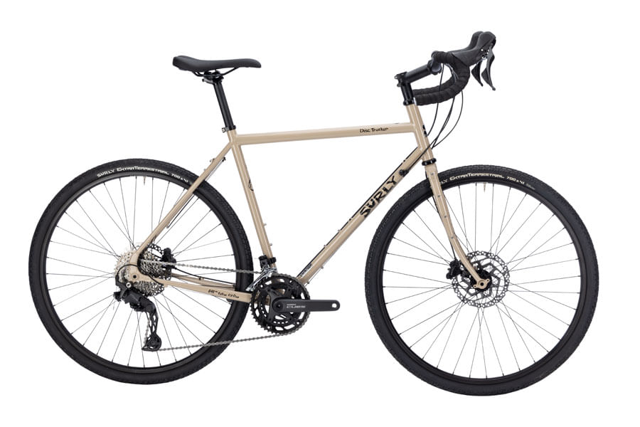 クロモリ名車 SURLY Disc Trucker 56 Surly Disc Trucker Bike - 700c, Steel, Grandpa's Khakis, 56cm