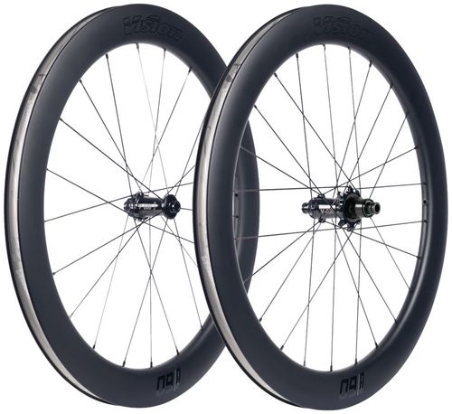 Vision SC60 SL Wheelset - 700, 12 x 100mm/12 x 142mm, Center-Lock, XDR, Carbon, Black