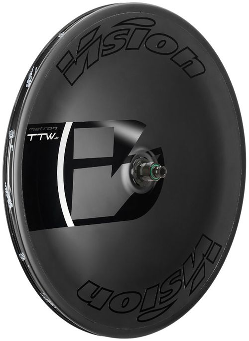 Vision Metron TTW Rear Wheel - 700, 12 x 142mm, Center-Lock, XDR, Carbon, Black