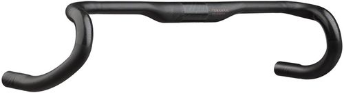 Teravail Feldspar Carbon Drop Handlebar - Carbon, 31.8mm, 44cm, Black