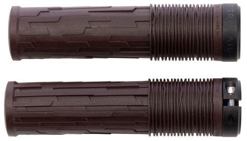 Teravail Lytho Grips - Lock-On, Beetroot Red, 32mm