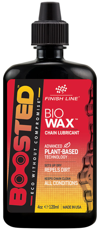 Finish Line Boosted Bio Wax Chain Lube - 4oz