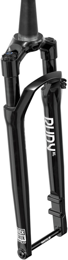 RockShox RUDY XL Ultimate Race Day 2 Suspension Fork - 700c, 60 mm, 12 x 100 mm, 45 mm Offset, Gloss Black, A1
