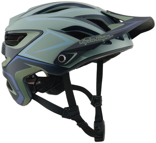 Troy Lee Designs A3 Helmet – Pin Sage, X-Small/Small