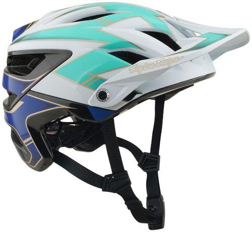 Troy Lee Designs A3 Helmet – Electra White, X-Small/Small