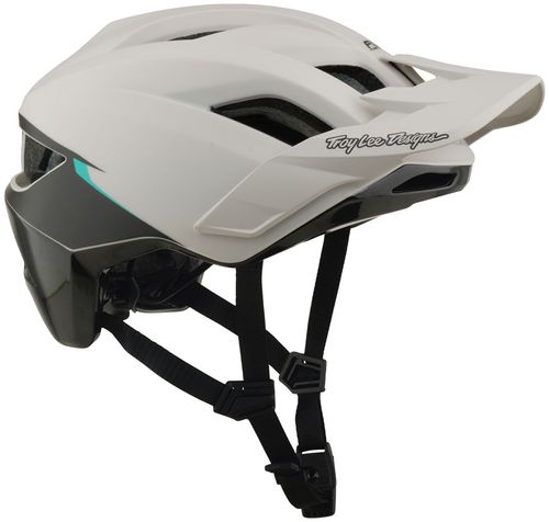Troy Lee Designs Flowline SE Helmet – Stacks Pumice / Real Teal, X-Large/2X-Large