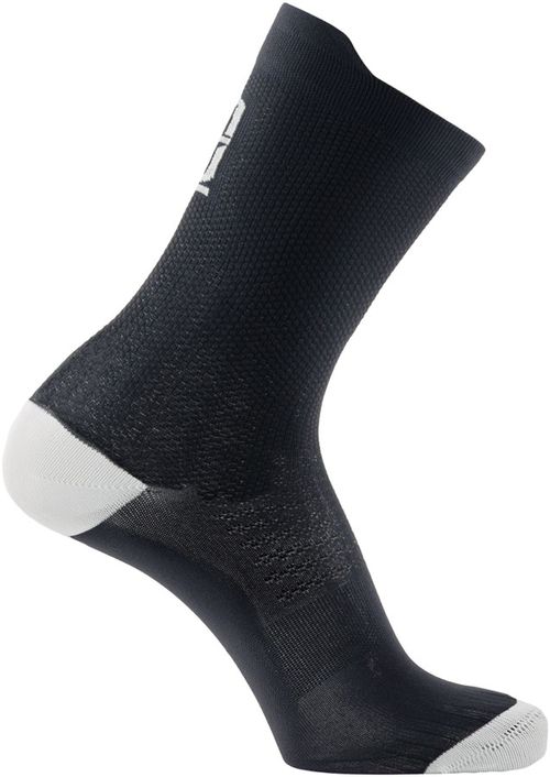 SIDI Nitiidus Socks - Black/White, 18cm, Fits Sizes 47-50