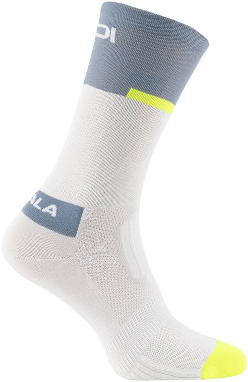 SIDI Neo Socks - White/Grey, 20cm, Fits Sizes 47-50