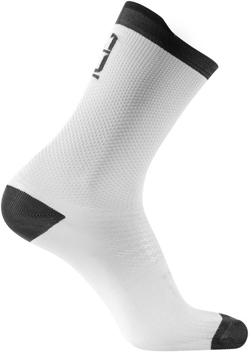 SIDI Nitiidus Socks - White/Black, 18cm, Fits Sizes 40-43