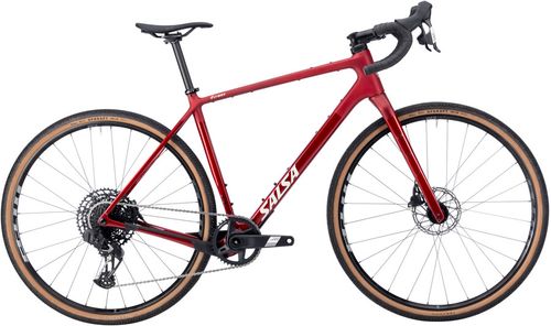 Salsa Flyway C Apex Eagle AXS 12 Bike - 700c, Carbon, Canyon Red, Large