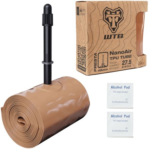 WTB NanoAir TPU Tube - 27.5 x 2.5 - 3.0, 48mm Presta Valve