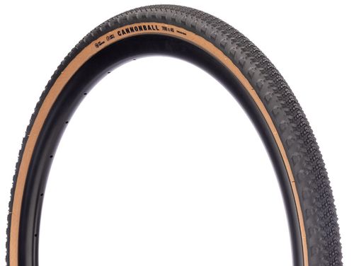 Teravail Cannonball Tire - 700 x 40, Tubeless, Folding, Tan, Light and Supple, Fast Compound