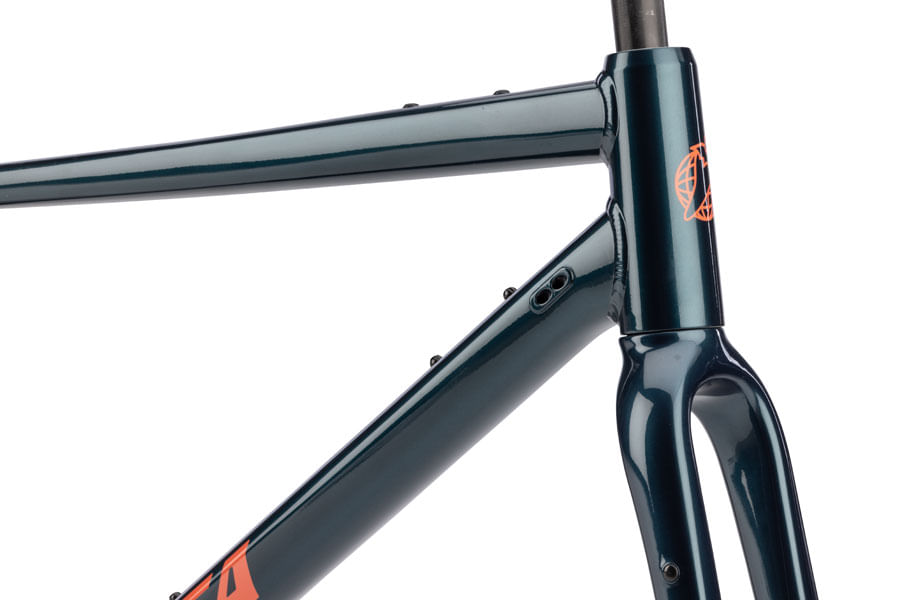 Salsa Journeyer Drop Bar Frameset - Aluminum, Midnight Blue, 57cm
