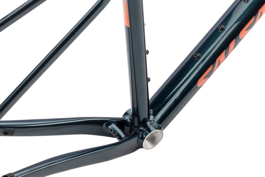 Salsa Journeyer Drop Bar Frameset - Aluminum, Midnight Blue, 57cm