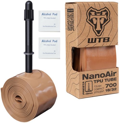WTB NanoAir TPU Tube - 700 x 18 - 32, 48mm Presta Valve