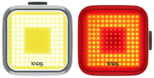 Knog Blinder Square Twinpack Headlight and Taillight Set