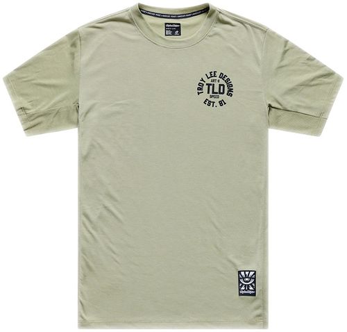 Troy Lee Designs Skyline Ride Short Sleeve Tee – Stamps Sage, Large