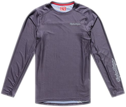 Troy Lee Designs Skyline Pro Air Long Sleeve Jersey – Mono Carbon, Small