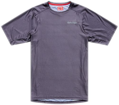 Troy Lee Designs Skyline Pro Air Short Sleeve Jersey – Mono Carbon, Medium