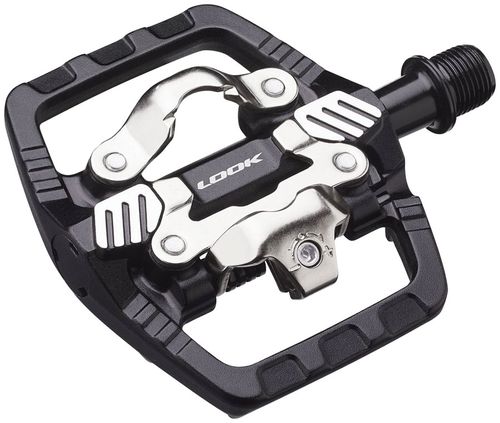 LOOK X-Venture+ Pedals - Single Sided Clipless, Aluminum, 9/16", Black