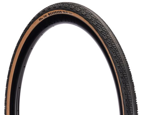 Teravail Washburn Tire - 700 x 40, Tubeless, Folding, Tan, Light and Supple, Fast Compound