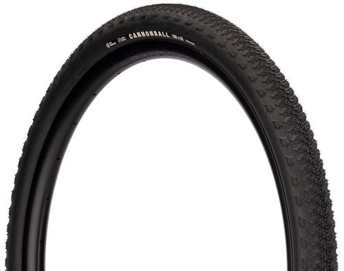 Teravail Cannonball Tire - 700 x 55, Tubeless, Folding, Black, Durable, Fast Compound