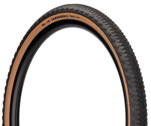 Teravail Cannonball Tire - 700 x 55, Tubeless, Folding, Tan, Durable, Fast Compound
