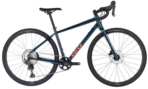 Salsa Journeyer Drop Bar GRX 610 1x12 Bike - 700c, Aluminum, Midnight Blue, 53cm