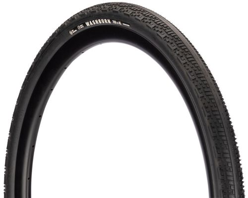 Teravail Washburn Tire - 700 x 45, Tubeless, Folding, Black, Light and Supple, Fast Compound